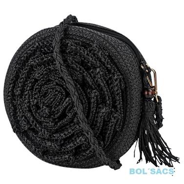 BOLSO BANDOLERA MUJER REDONDO EN RAFIA DE LOIS | 602.402-03 | BOLSACS - Tu Tienda Online de Marroquinería, Viaje y Complementos