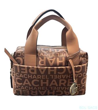 BOLSO DE MUJER CACHAREL ASAS Y BANDOLERA GRABADO | CP23296-3 | BOLSACS - Tu Tienda Online de Marroquinería, Viaje y Complementos