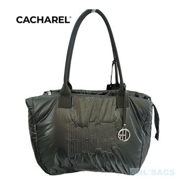 SHOPPER ACOLCHADO-METALIZADO VERDE CACHAREL | CH22243 | BOLSACS - Tu Tienda Online de Marroquinería, Viaje y Complementos
