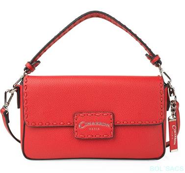 BOLSO DE MUJER ASA CORTA Y BANDOLERA CIMARRON | 319678-05 | BOLSACS - Tu Tienda Online de Marroquinería, Viaje y Complementos