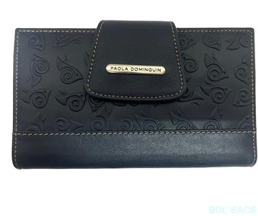 MONEDERO BILLETERO PAOLA DOMINGUIN AZUL | 260831 | BOLSACS - Tu Tienda Online de Marroquinería, Viaje y Complementos