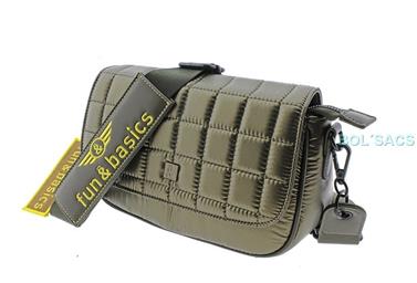 Bolso bandolera de mujer en nylon FUN & BASICS | FB0020 | BOLSACS - Tu Tienda Online de Marroquinería, Viaje y Complementos