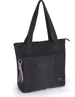 BOLSO SHOPPER NEGRO AROA DE GABOL | 604135001 | BOLSACS - Tu Tienda Online de Marroquinería, Viaje y Complementos
