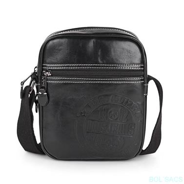 BANDOLERA DE HOMBRE LOIS NEGRA | 40214-02 | BOLSACS - Tu Tienda Online de Marroquinería, Viaje y Complementos