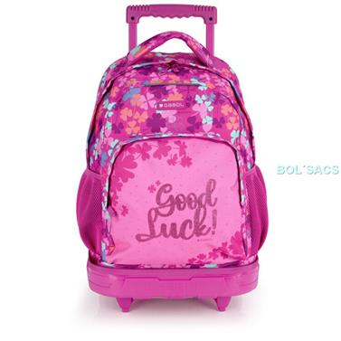 MOCHILA ESCOLAR CON RUEDAS DESMONTABLE CLOVER DE GABOL | 235884019 | BOLSACS - Tu Tienda Online de Marroquinería, Viaje y Complementos
