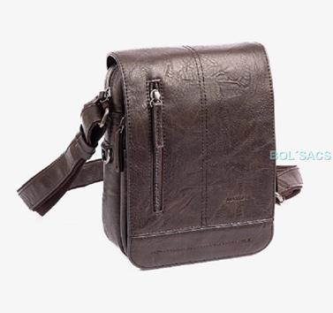 BOLSO BANDOLERA HOMBRE CON SOLAPA MATTIES | 00040273 | BOLSACS - Tu Tienda Online de Marroquinería, Viaje y Complementos