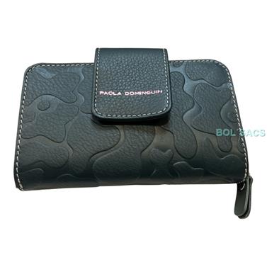 MONEDERO DE MUJER EN PIEL GRABADA DE PAOLA DOMINGUIN | 109124 | BOLSACS - Tu Tienda Online de Marroquinería, Viaje y Complementos